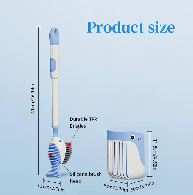 PureClean – 2-in-1 Deep Cleaning Toilet Brush