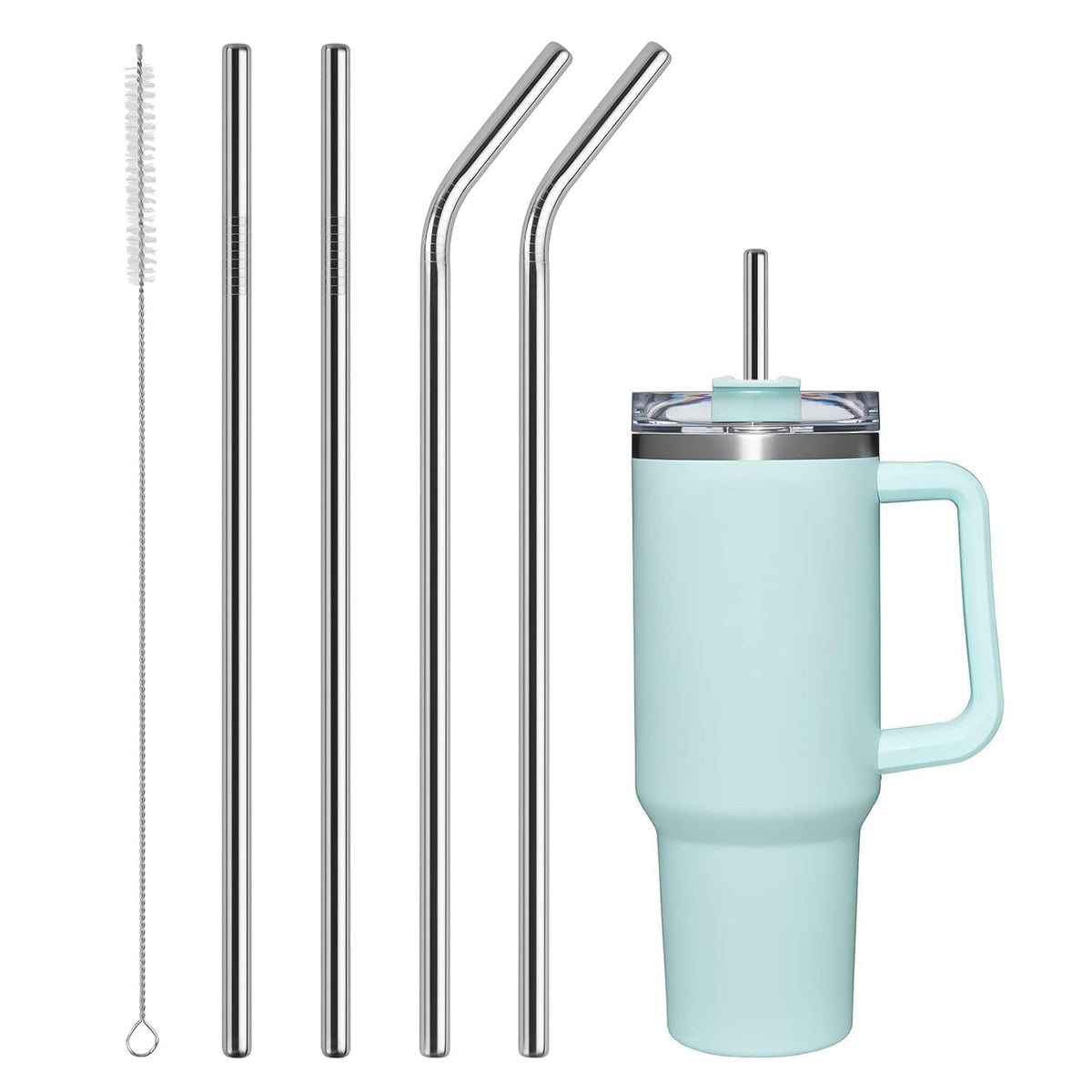 SipSteel – Reusable Stainless Steel Straw Set