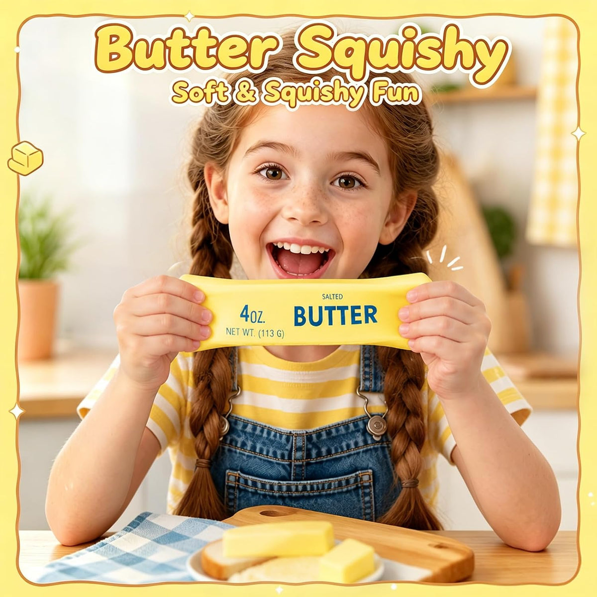 Butter Bliss – Realistic Butter Squishy
