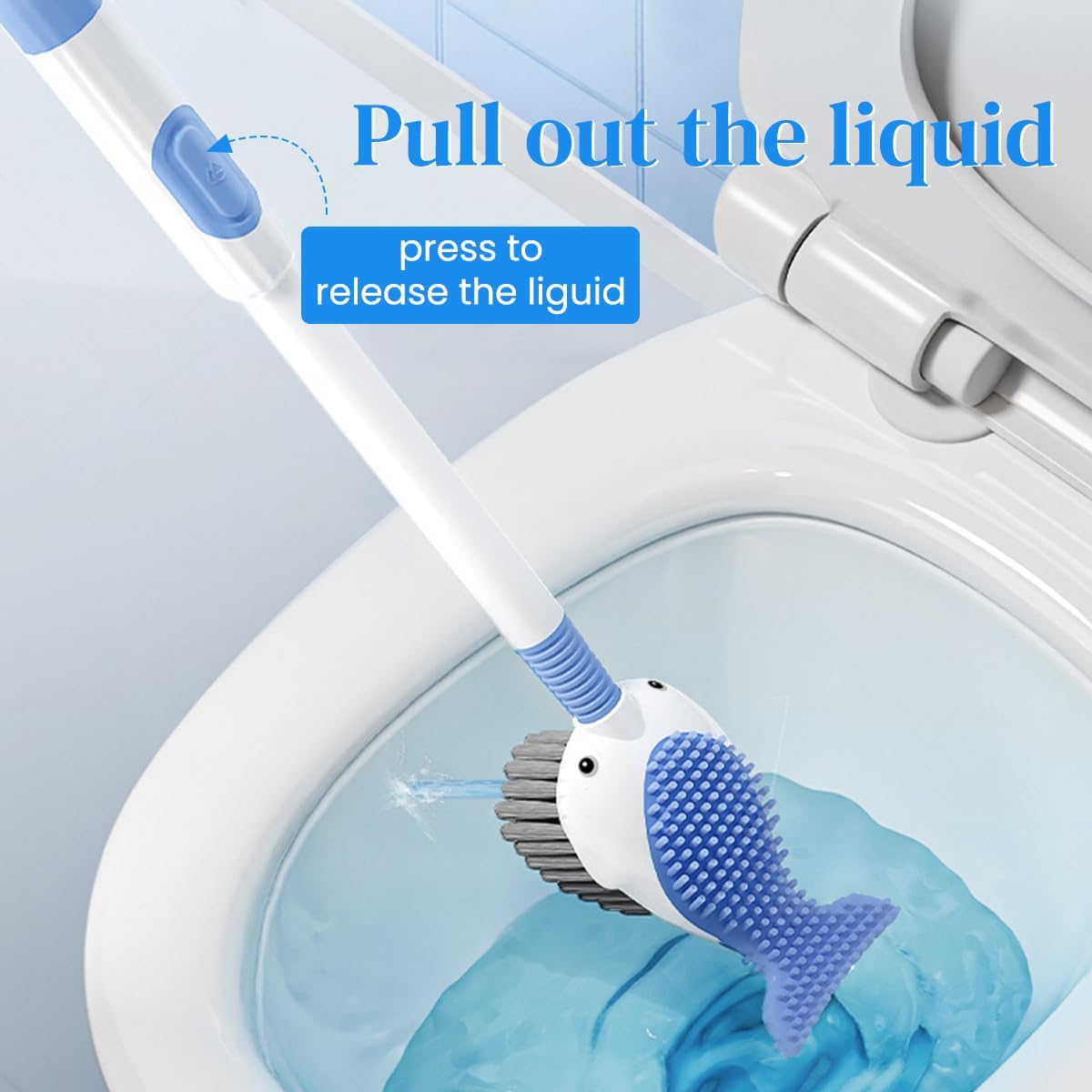 PureClean – 2-in-1 Deep Cleaning Toilet Brush