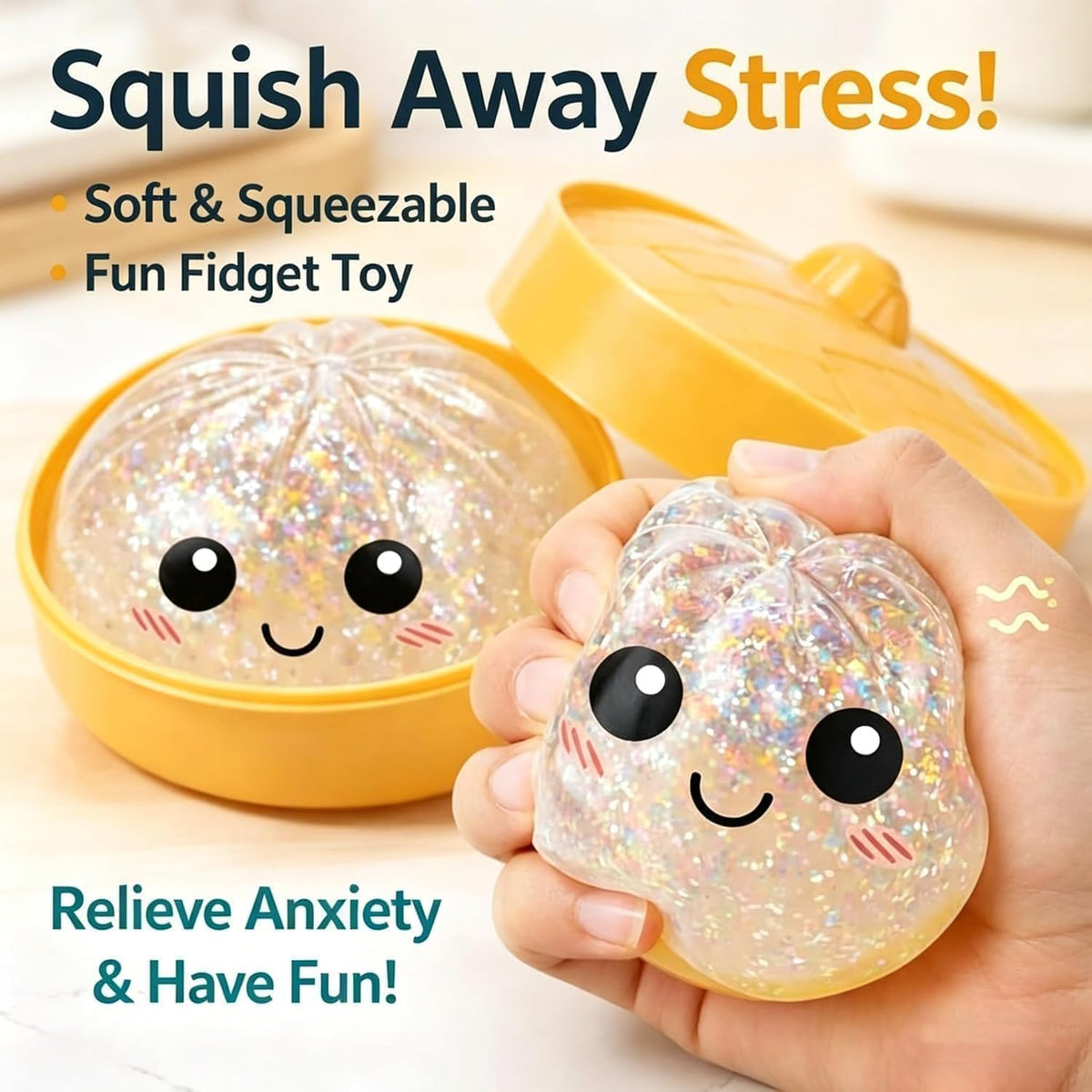 Momo Cloud - Cute Stress Buster Squishy