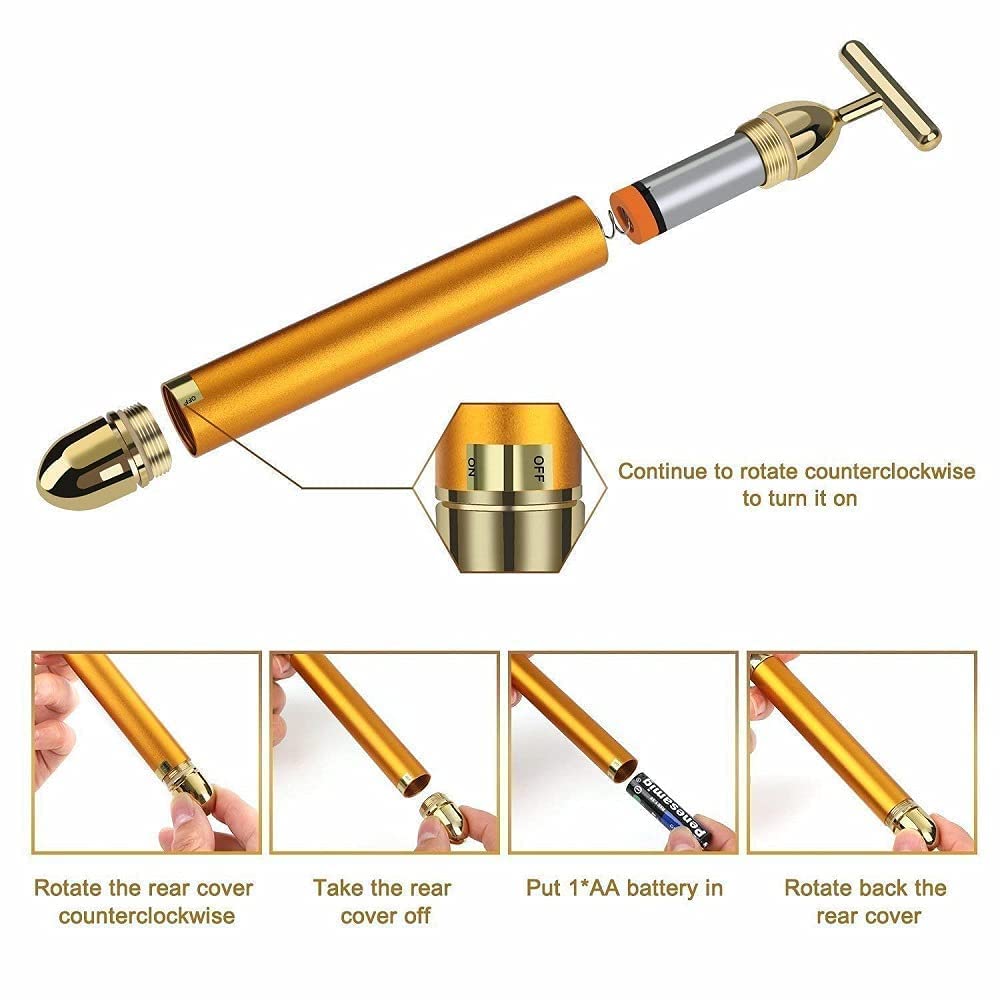 GlowLift – 24K Gold Facial Massager
