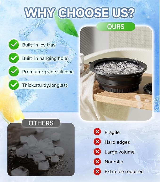 Collapsible Ice Plunge Ball