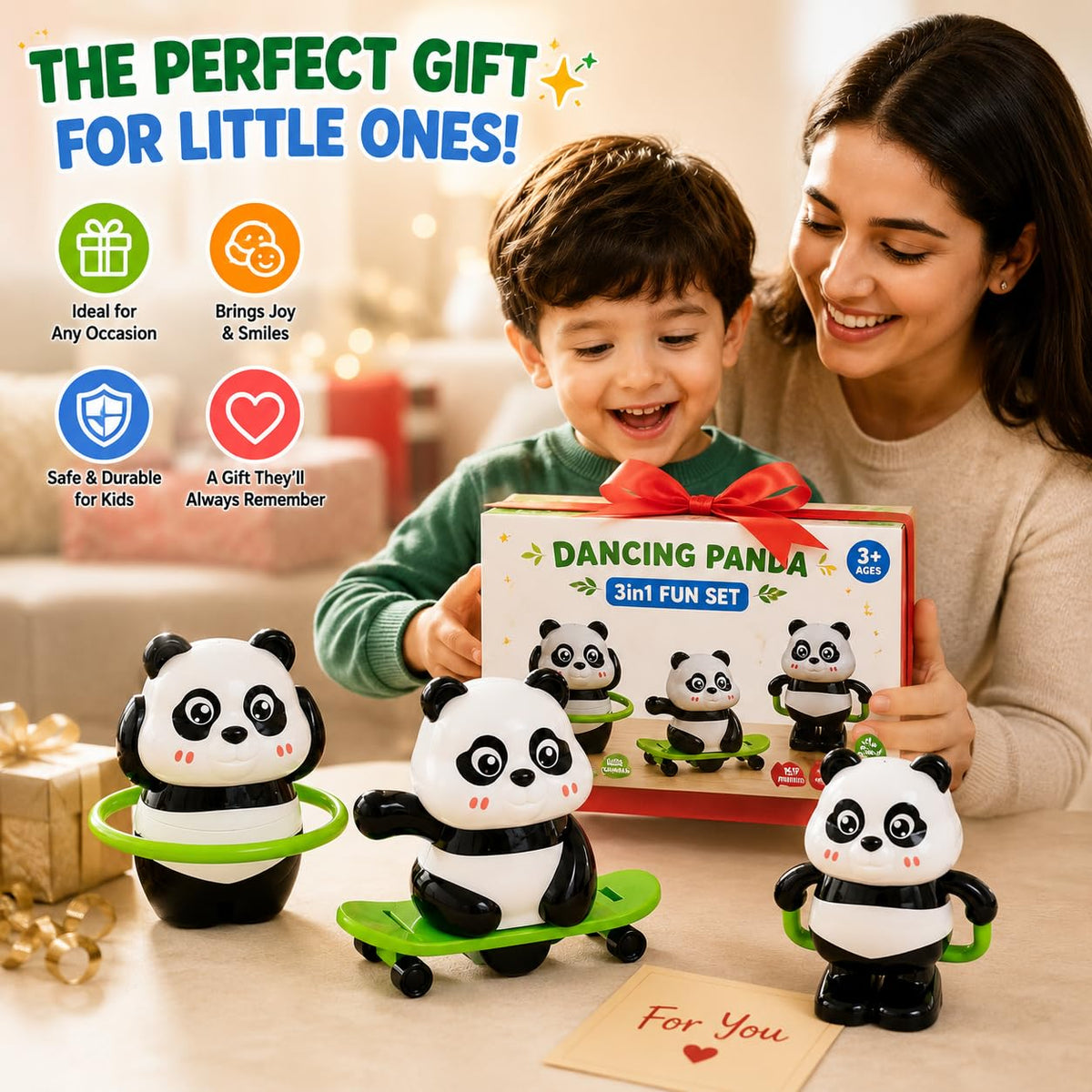 Wiggly Panda – Cute Moving Toy for Kids