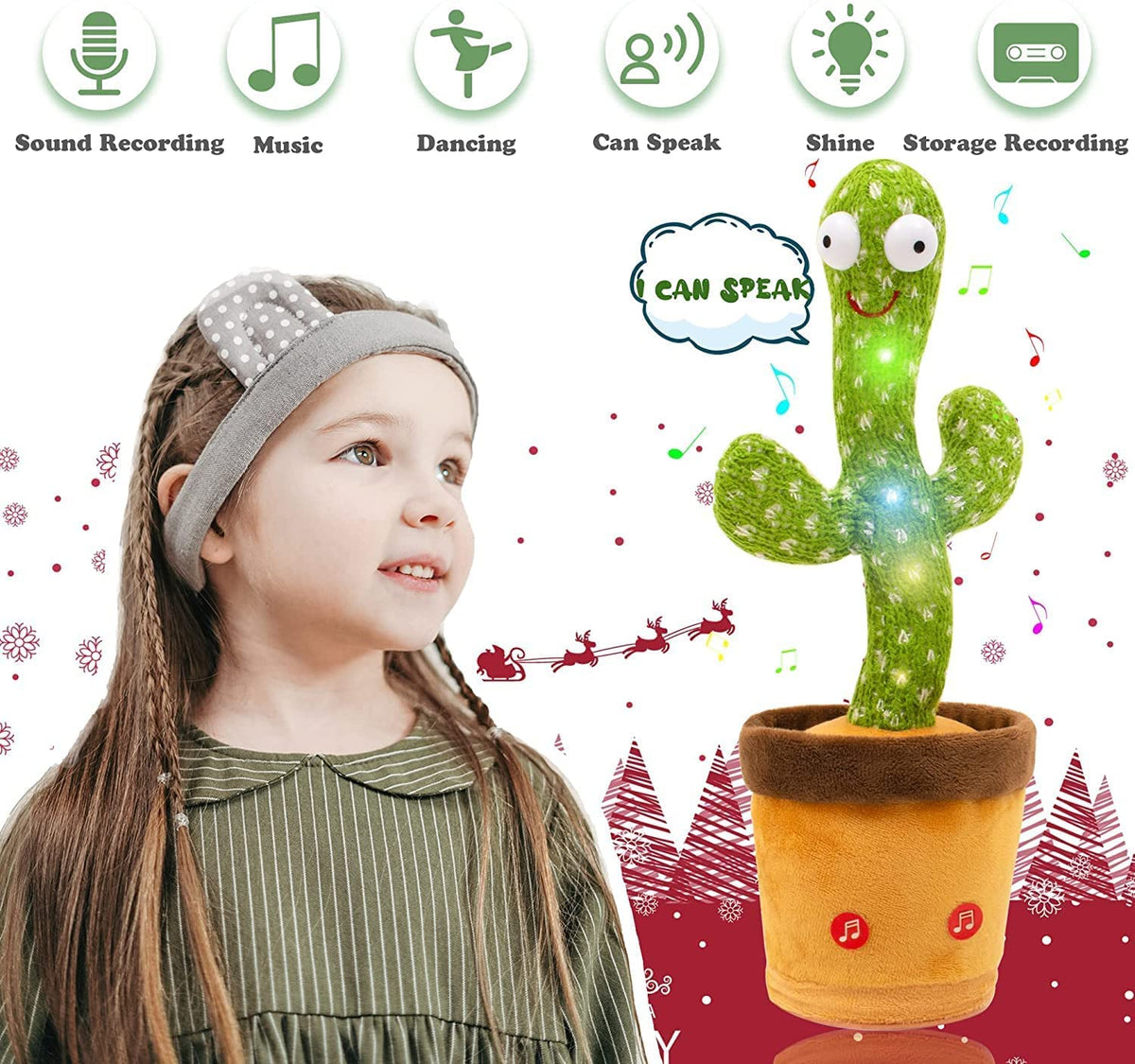 HappyCactus - Interactive Dancing Toy