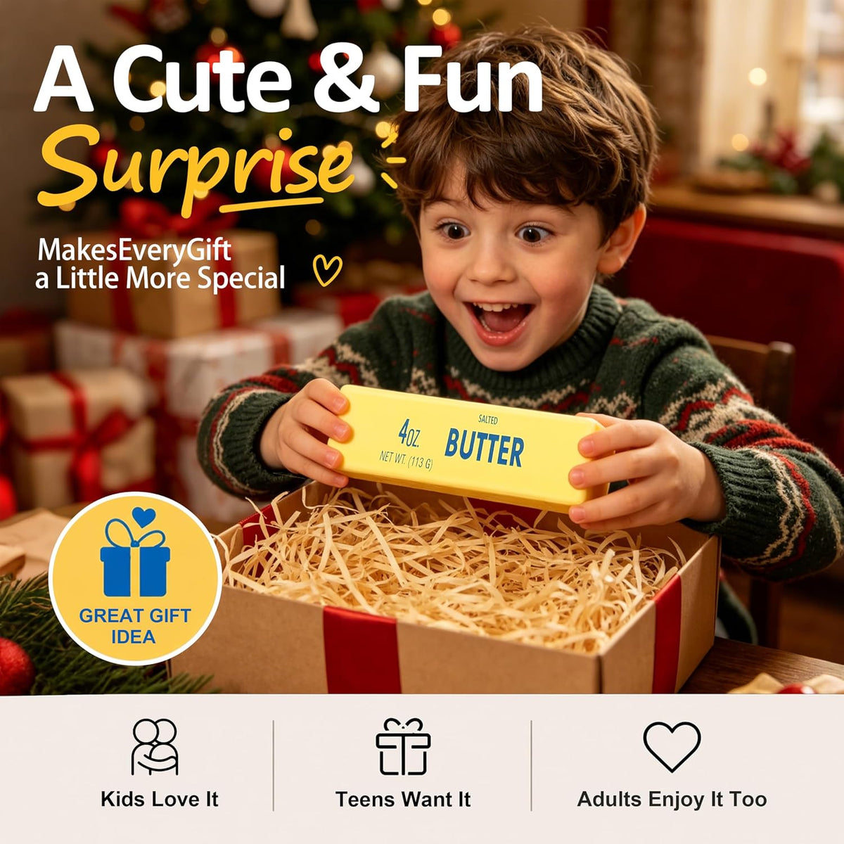 Butter Bliss – Realistic Butter Squishy
