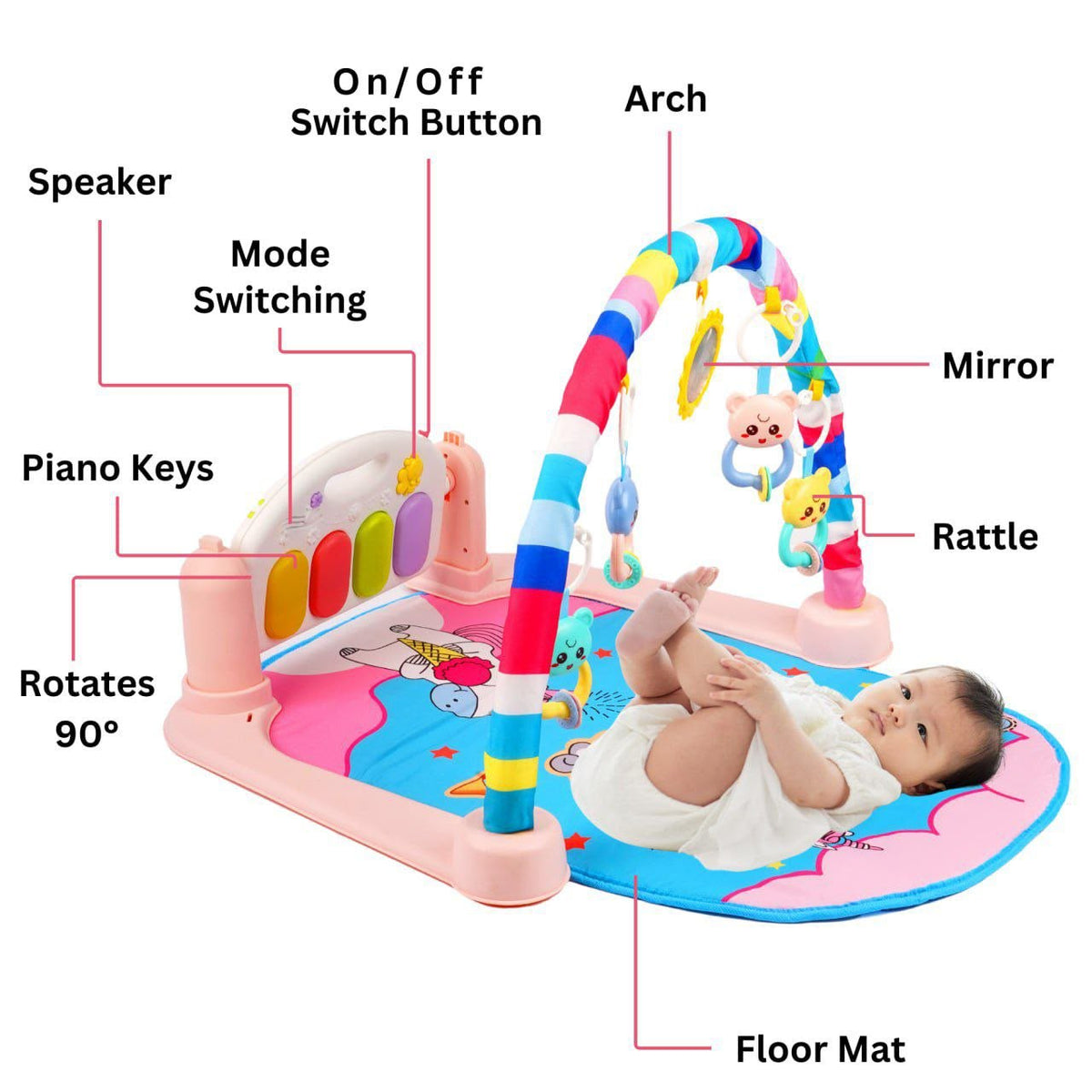 LITTLE EXPLORER ACTIVITY GYM
