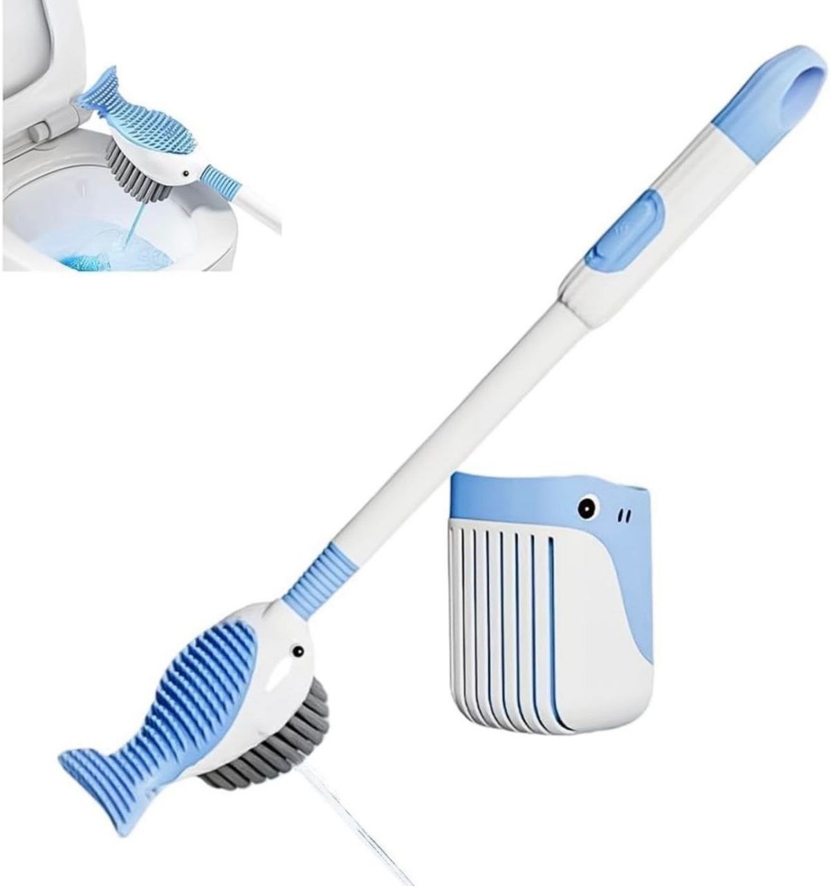 PureClean – 2-in-1 Deep Cleaning Toilet Brush